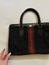 1970s authentic GUCCI noir bag