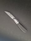Swayback wharncliffe, Damascus blade