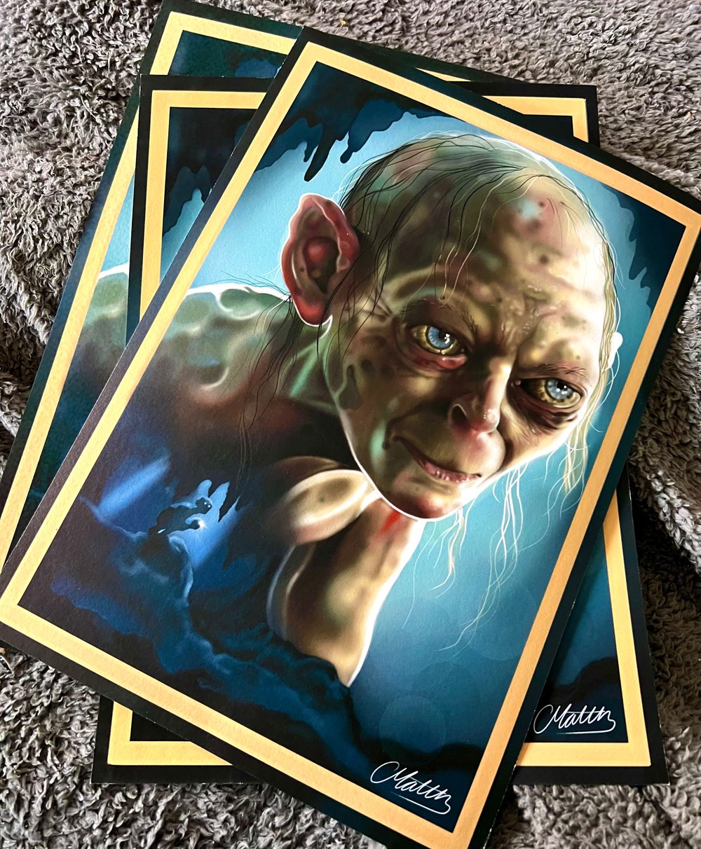 *Limited Edition Gollum print*