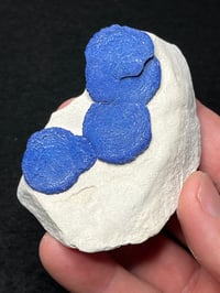 Image 2 of Azurite Suns On Matrix Specimen #2482