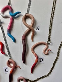 Image 4 of Worm Pendants (Segmented)