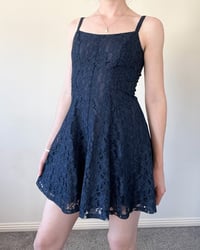 Image 3 of Lace Navy Party Dress (XS)