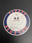 Patito Houston Logo Sticker