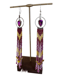 Image 5 of Berry Kiss Earrings 