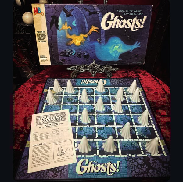 Image of 1985 MB Ghosts Board Game