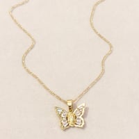 Image 2 of White Virgin Mary Necklace  