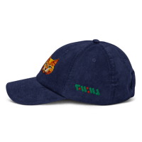Image 5 of The Little Buddies 🐶🐱🧢 Corduroy Cap (Wavy Navy)