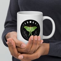 Image 1 of Luna Moth Moon Mug