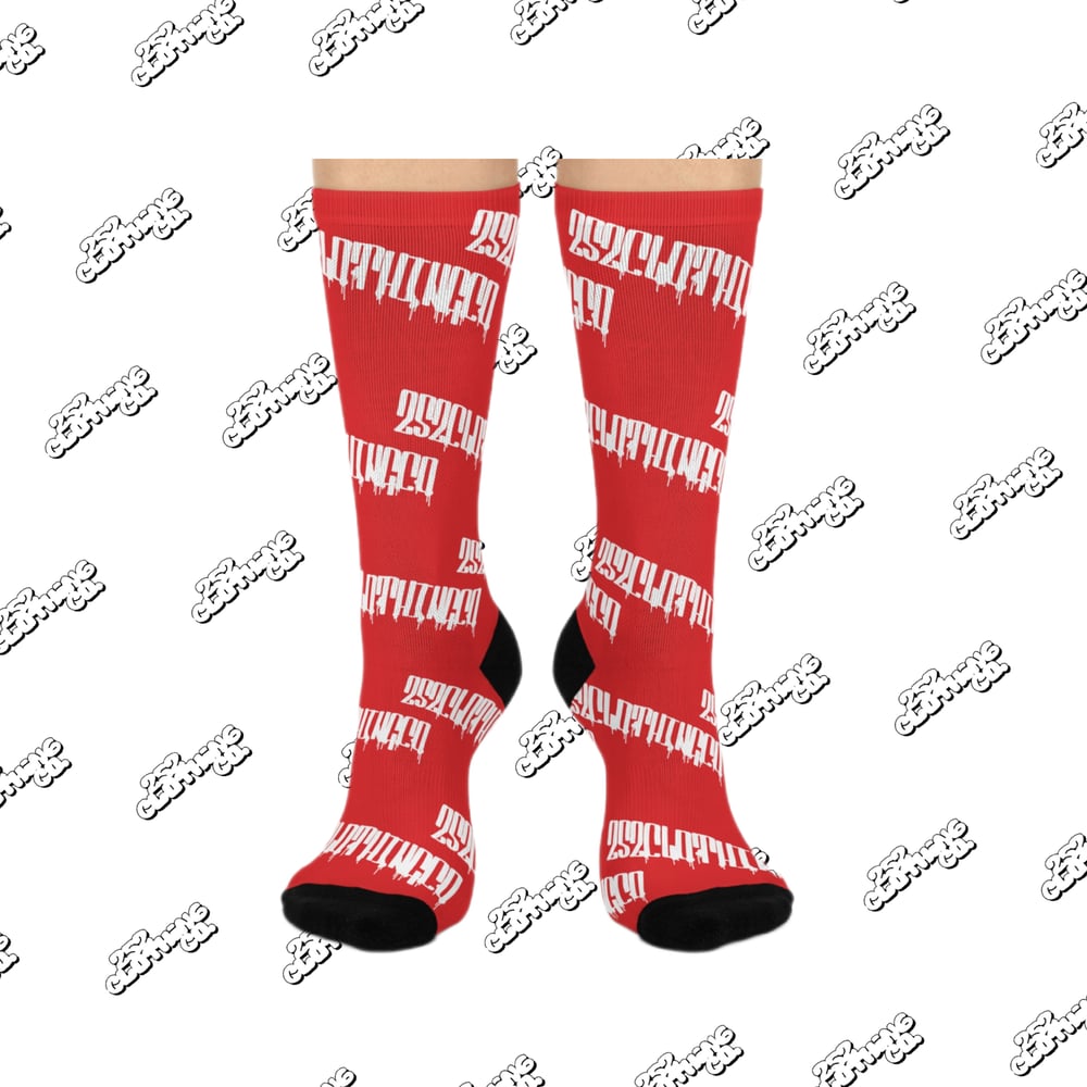 Graffiti Drip Socks