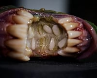 Image 17 of Mutant Pickle Pendant, big mouth, four eyes