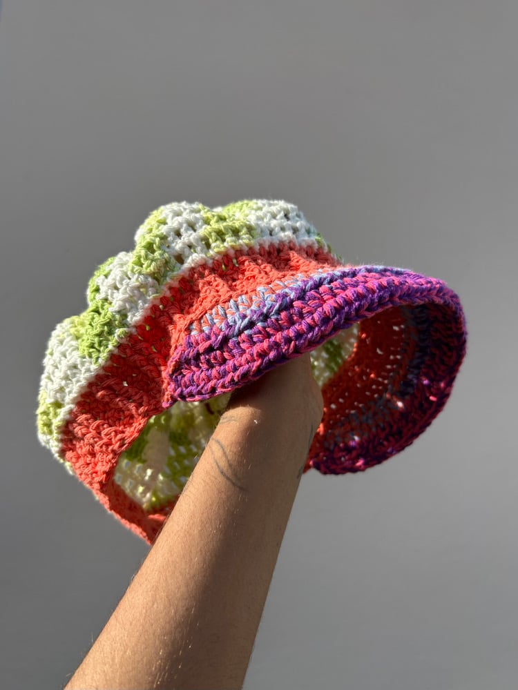 Image of ✧Keylime Berry Messenger Hat