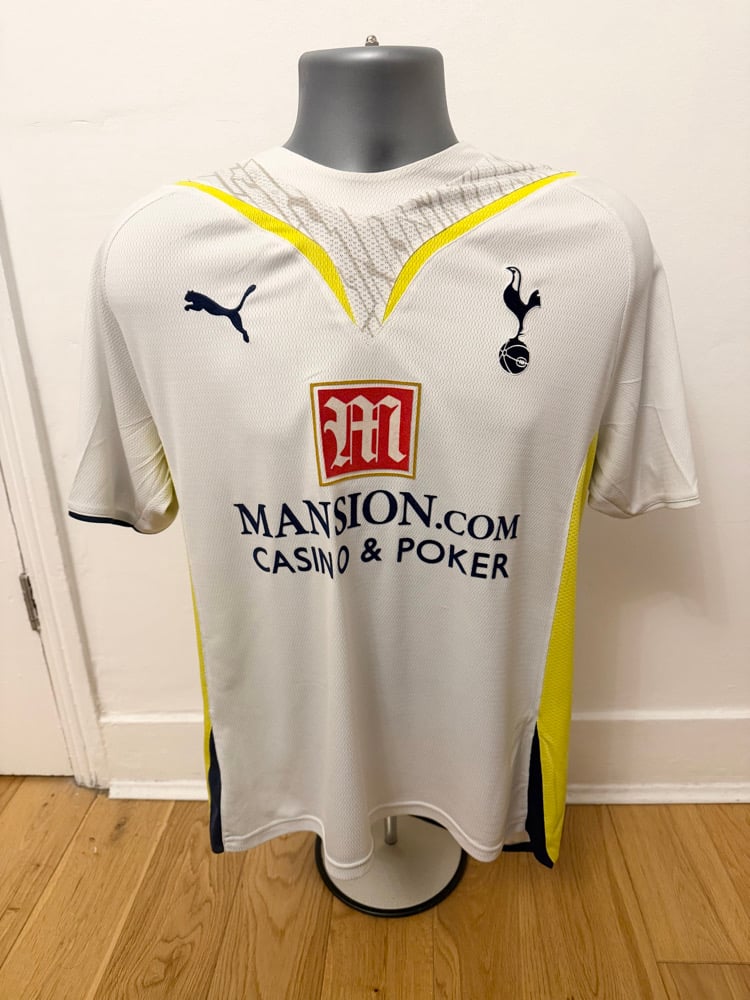 Image of Tottenham Hotspur “MODRIĆ 14” 2009/10 Home Shirt + PL patches  (M)