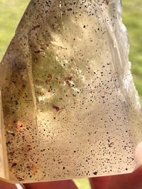 Image 2 of Natural Citrine With Hematite & Titanium  #2098