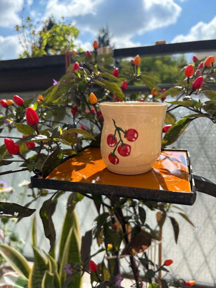 Image of wiggly tomato cup