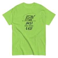 Image 12 of Unisex classic tee,  Just One More Cast T-Shirt | Funny Fishing Angler Graphic Tee