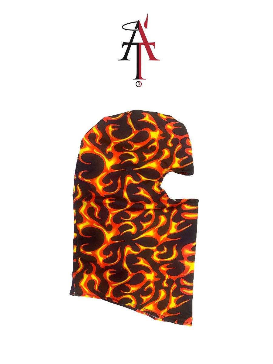 Image of Hot Flame Ski Mask 