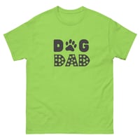 Image 10 of Unisex classic tee,  Dog Dad T-Shirt | Paw Print Dog Lover Graphic Tee