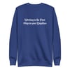 Writing Unisex Premium Sweatshirt