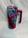 Image of #8 20oz Red Teal Cloud - Tania