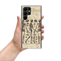 Image 2 of Antique Anatomical Illustration Skeletons and Bones Clear Case for Samsung®