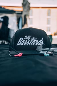 Image 3 of “BASSTARD” 3D Puff Embroidered SnapBack 