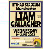 Image 3 of Liam Gallagher Etihad Manchester