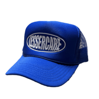 Image 1 of Logo Trucker Hat (Blue)