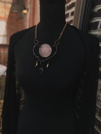 Image 1 of Runic talisman with obsidian 