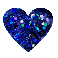 Sapphire Blaze - Chunky Mix Glitter