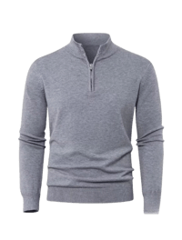 Image 3 of MENS 1/4 ZIP SWEATERS
