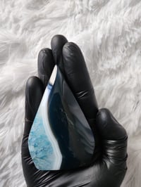 Image 8 of Blue Sardonyx Agate Teardrop Crystal - 6 Styles