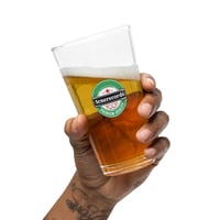scne® records pint glass