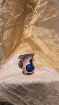 Image 4 of Pink and Blue Organic Vase
