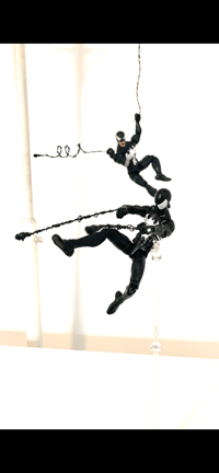 Image 2 of Spider-Man/Venom 2.0 Symbiote 1/12  web effects For marvel legends set of 6
