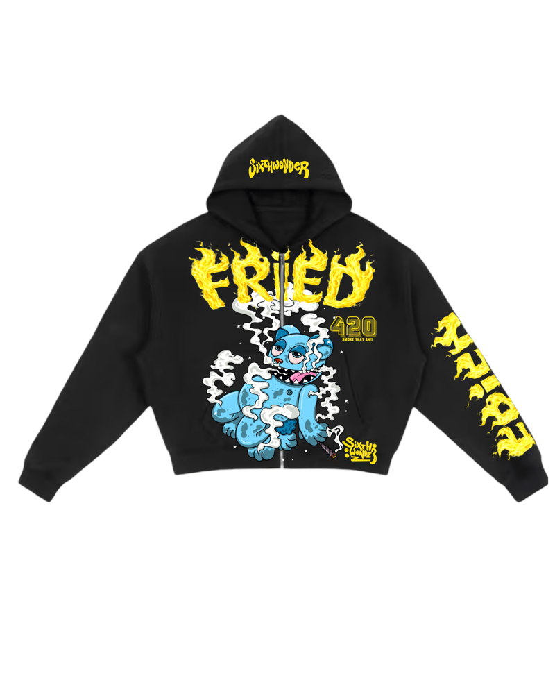 Image of Sixthwonder Fried Zip up Hoodie