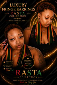 Image 3 of Fringe earrings collection