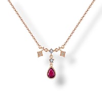 Image 1 of Rose Gold Twilight Necklace