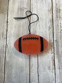 Fireside Marshmallow Pink Football Freshie