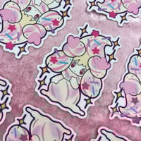 Alcremie Sandy Glitter Sticker 