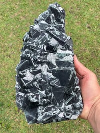 Image 2 of Green & Purple Fluorite Slab #1919