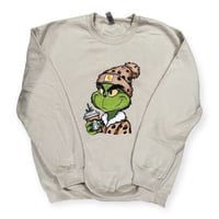 Grinch Starbucks  Crewneck