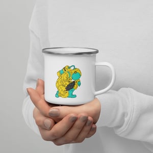 Portal Goo Enamel Mug