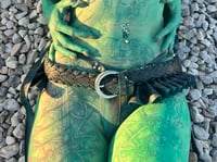 Image 1 of ruffle belt