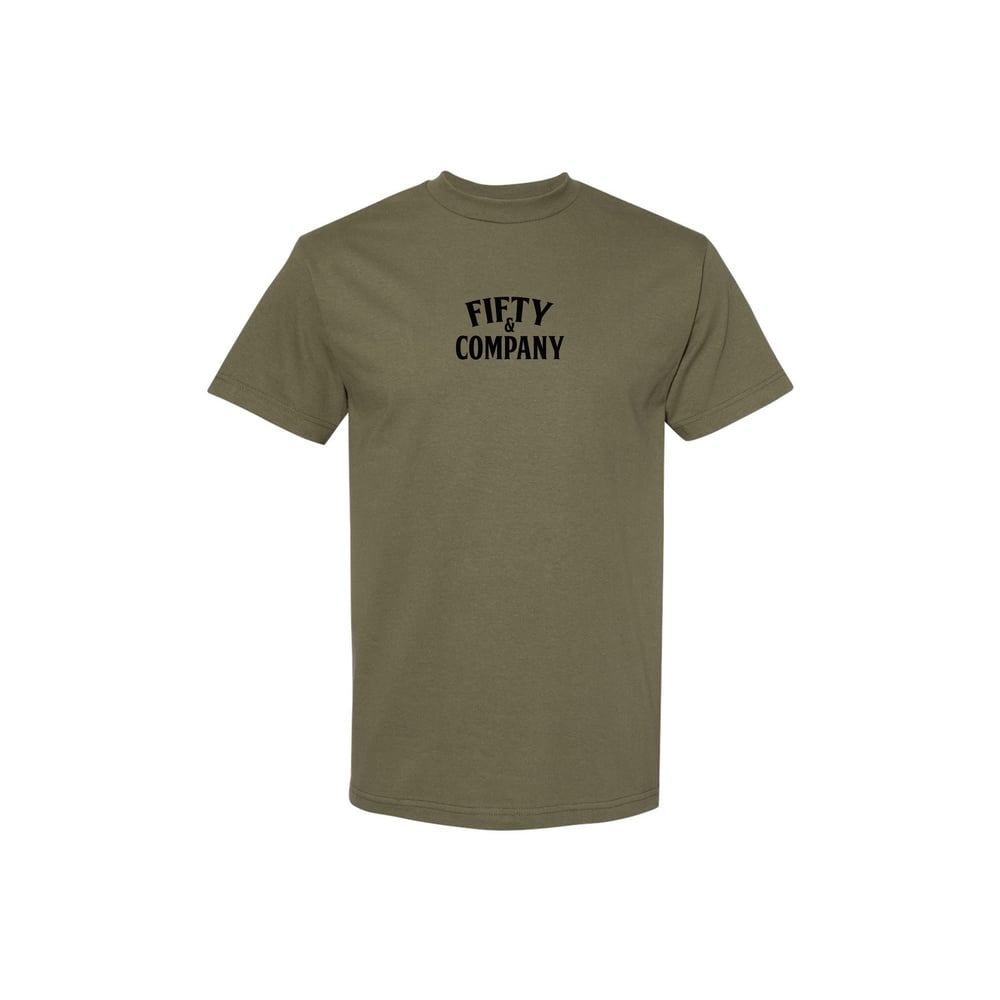 Image of ESSENTIAL TEE-OLIVE