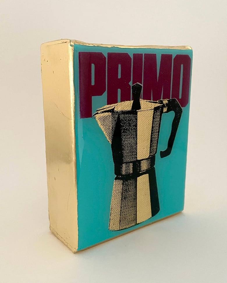 Image of Primo Cafeteria Blue/Burgundy/Gold leaf 