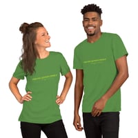 Image 3 of Officially licensed demon family back design green Unisex t-shirt