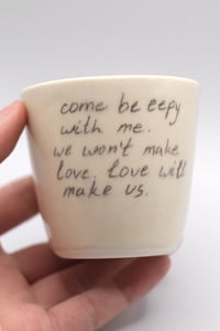 Image 2 of we won’t make love. love will make us