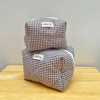 Image 1 of Hot Chocolate Makeup Bag 