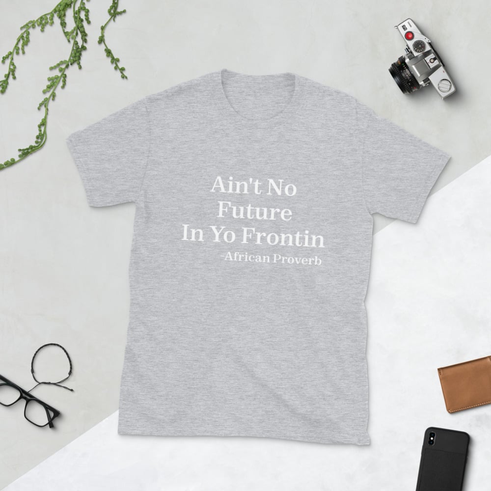 Image of Future Frontin White AP Short-Sleeve Unisex T-Shirt