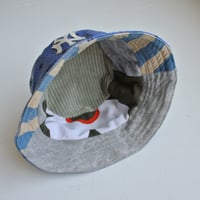 Image 5 of Reworked Bucket Blue MCM x Denim Small